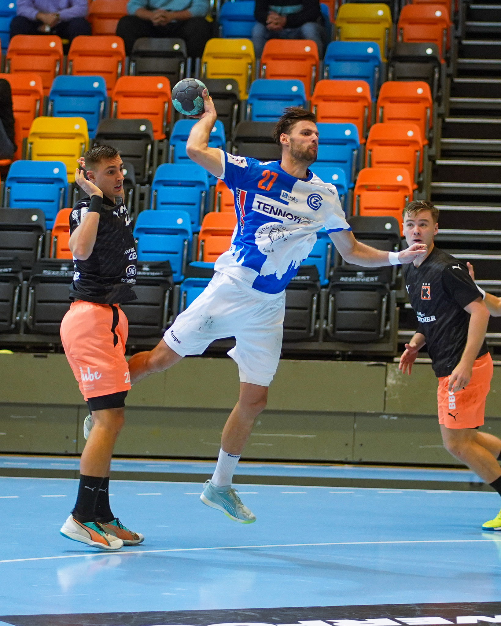 Jorn Smits, Quickline Handball League, GC Amicitia Zürich vs Kadetten Schaffhausen, BBC Arena